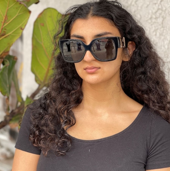 Authentic New Versace Sunglasses Women's 4402 5119/73 Havana-Gold/Bronze 59mm - Picture 6 of 13